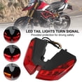 thumbnail image 2 of Tail Lights Turn Signal For DUCATI HYPERMOTARD 821 939 950 SP 2012-2021 Red, 2 of 13