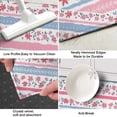 thumbnail image 3 of Pioneer Flower Floral Print Pattern Kitchen Rug Mat,Kitchen Runner Rugs Non Skid Washable,Decorative Kitchen Floor Mats for Kitchen,Sink,Laundry,17"X47", 3 of 5