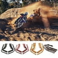 thumbnail image 5 of Scienceny 4 piezas de cuero motocicleta freno manillar cubierta borla decorativa elegante moto manga accesorios de adorno Accesorios para motos Amarillo, 5 of 5