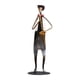 thumbnail image 2 of Estatua de Iron Music Man, modelo de artista musical, figurita, obra de arte multifuncional Saxofonista, 2 of 9