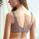 thumbnail image 3 of Women Lace Sport Bra Breast Wrap Underwear Vest Breathable For Running Yoga FitnessGray, 3 of 5
