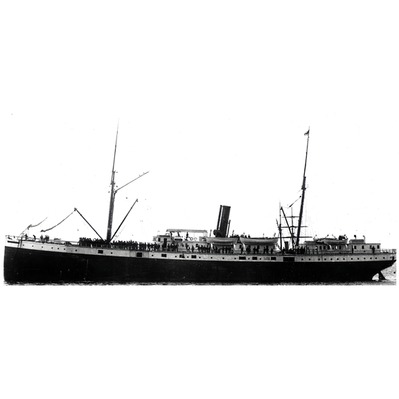 H27033 SS Valencia Ghost Ship Cardboard Cutout Standee Standup