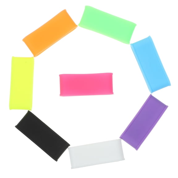 LEORX 16Pcs Multi-Colored Racket Grips for Tennis and Badminton Rackets with Sealing Locking