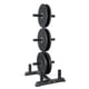 thumbnail image 1 of Set de discos de pesas CAP Barbell PRO de 100 lb con soporte, 1 of 8
