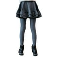 thumbnail image 4 of Gyratedream Girls Leggings with Skirt Warm Kids Leggings Tutu Pants Comfort Cotton Safety Pants 4-13T, 4 of 7
