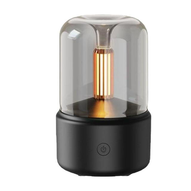 Difusor de aromaterapia A la luz de las velas Jadeshay humidificador de aire portátil