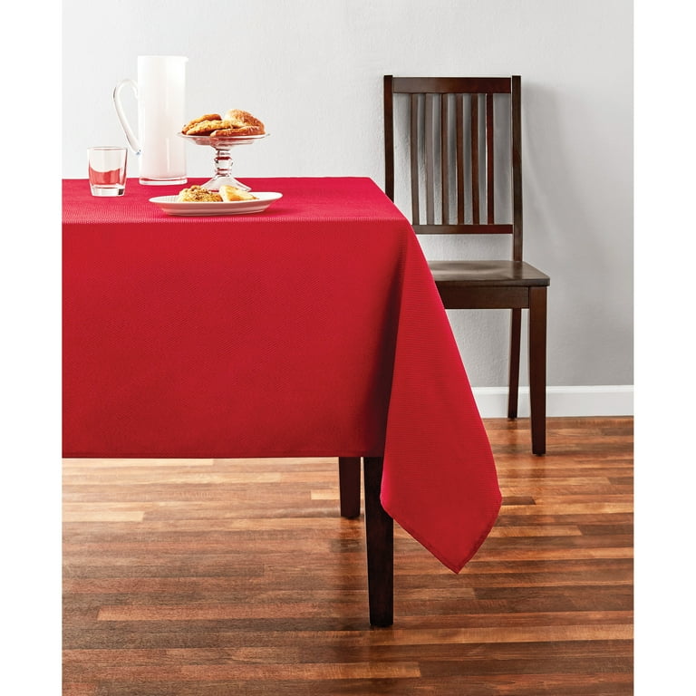 Red table cloth outlet