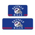 thumbnail image 1 of Juego de 2 alfombrillas de cocina de terciopelo de cristal con el logotipo del equipo de fútbol Bills, alfombrilla absorbente antideslizante para el hogar, el dormitorio y la cocina, 1 of 6