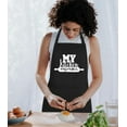 thumbnail image 4 of Funny Aprons for Women with Pockets, Cute Cooking Baking Kitchen Aprons for Mom Chef, Gifts for Birthday Christmas, 4 of 6
