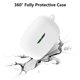 thumbnail image 3 of Funda de silicona para JBL Vibe Beam/JBL Vibe 200TWS, color blanco, 3 of 7