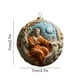 thumbnail image 3 of Fiudx Ofertas relámpago del día, solo en línea Adornos de la escena de la natividad Adornos para el árbol de Navidad Juego de adornos colgantes de nacimiento Regalos religiosos sagrados Regalos de la, 3 of 6