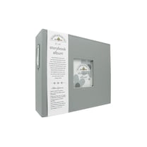Doodlebug Design Gray Storybook for Scrapbooking Album, 8 by 8-Inch