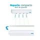 thumbnail image 2 of Tendedero de Ropa Retractil Bluelander Blanco Moderno, 2 of 4