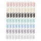 thumbnail image 1 of Juego De Anillos De Hojas Sueltas, Multifuncional, 70 Piezas, 12 Mm De Diámetro Interior, Fácil De Instalar, Anillos De Encuadernación De 4 Orificios Con 7 Colores Diferentes ANGGREK Otros, 1 of 8