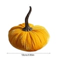 thumbnail image 4 of Artificial Velvet Pumpkins Fall Harvest Decor Fabric Foam Pumpkins for Thanksgiving Halloween Table Centerpieces Wedding Farmhouse Autumn Home Decor, 4 of 7
