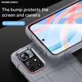 thumbnail image 5 of Case for Xiaomi Poco M4 Pro 5G, Heavy Duty Shockproof Military Grade Drop Tested Case Super Sturdy Bumper Rugged Cover for Xiaomi Poco M4 Pro 5G HD Grey, 5 of 14