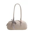 thumbnail image 3 of Bolso de mano con lazo a la moda para mujer, bolsa Simple de Color sólido para axila, bolsa de almohada de gran capacidad, 2024, 3 of 5