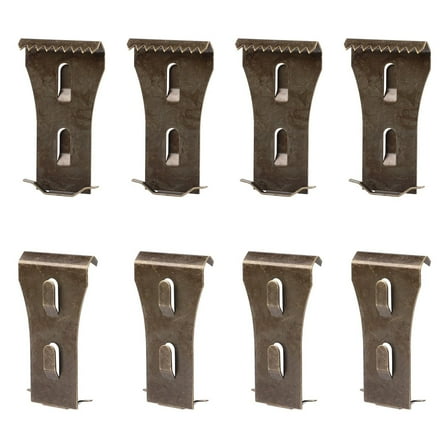 RYUJNDK 8pcs Brick Hangers Hooks for Wall Decorations Picture Brick Hangers without Damage to Wall Brick Clips Fasteners