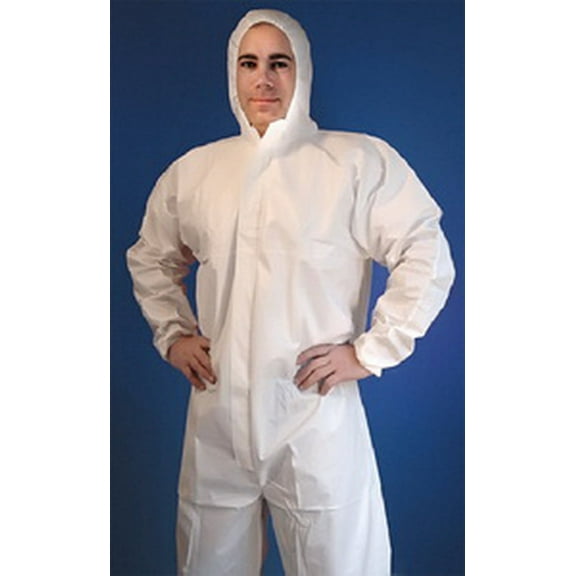 Buffalo Industries SMS Disposable Coverall With Hood