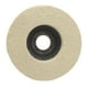 thumbnail image 5 of Disco de fieltro de lana, almohadilla para pulido de vidrio y acero inoxidable. 115 Tipo, 5 of 8
