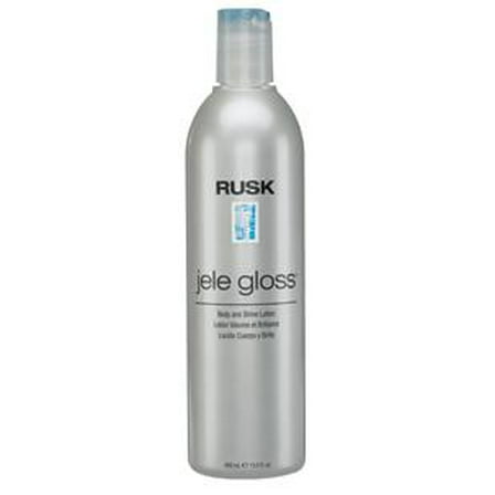 Jele Gloss Body and Shine Lotion by Rusk for Unisex, 13.5 Oz