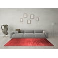thumbnail image 3 of Ahgly Company Indoor Square Oriental Red Industrial Area Rugs, 7' Square, 3 of 4