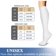 thumbnail image 6 of 3 Pairs Copper Compression Socks for Women & Men Circulation 15-20 mmhg - Better Blood Flow, Swelling, Best Support for Medical, Running, Nursing, 6 of 6