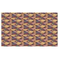 thumbnail image 4 of Earth Tones Ceramic Toothbrush Holder, Funky Pattern with Groovy Boho Effects Vibrant Formless Shapes, Decorative Versatile Countertop for Bathroom, 4.5" X 2.7", Multicolor, 4 of 4