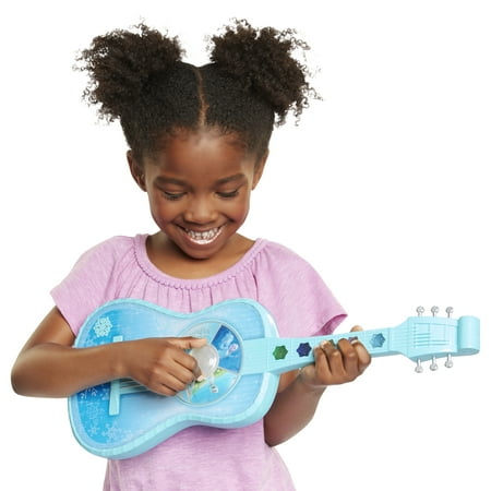 Disney Frozen Magic Touch Guitar, Plays Let It Go, In Summer and For The First Time in Forever, Create Your Own Tunes, Sign & Strum to Your Favorite Disney Frozen