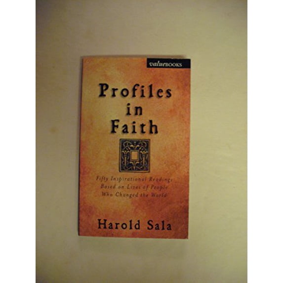 Pre-Owned Profiles in Faith (Paperback) 1586607316 9781586607319
