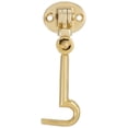 thumbnail image 2 of Baldwin 00951003 3.5 in. Cabin Door Hook, Polished Brass, 2 of 2