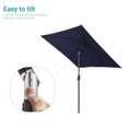 thumbnail image 2 of Sonerlic Patio 6.5x6.5 FT Market Umbrellas and Shade, Table Umbrella for Patio and Outdoor With Tilt Button for Deck, Garden and Pool,Navy Blue, 2 of 7