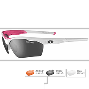 Tifosi Vero Race Pink Sunglasses - Smoke/AC Red™/Clear
