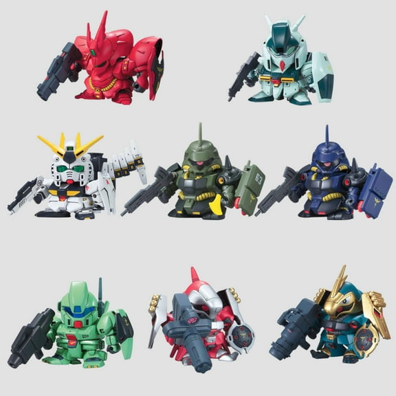 Bandai Hobby SD BB Char's Counterattack SET Plastic Model kit