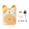 thumbnail image 4 of Rueda de Cerámica Eléctrica, Plato Giratorio, Ruedas de Cerámica, Regalo, Artesanía de Velocidad Ajustable, Herramienta de Moldeo Manual para Trabajar Gato naranja perfecl Rueda de alfarero eléctrica, 4 of 8