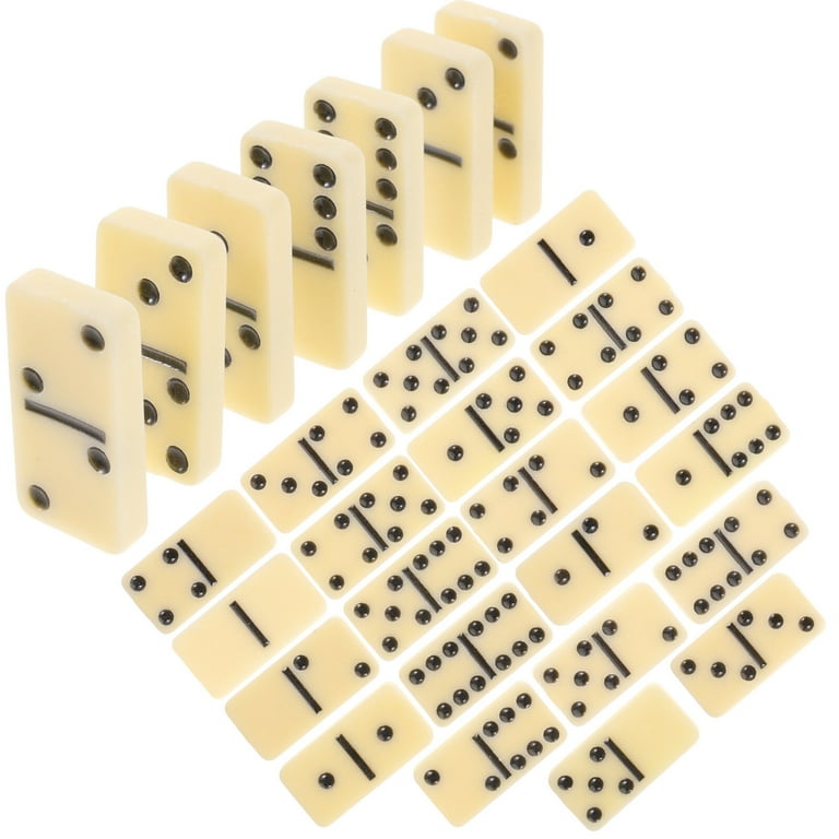 1 Set Dominoes Set Domino Block Dominoes Board Game for Adults Party  Gathering