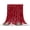 Red, variant on Christmas Snowman Throw Blanket for Couch, Soft Lightweight Flannel Fleece Blanket, Winter Xmas Trees Snowflakes Red Microfiber Plush All Season Decorative Blankets Gifts for Sofa Office Lap 30"x40"