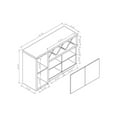 thumbnail image 3 of Bowery Hill Buffet en Bois Transitionnel Gris Vieilli, 3 of 6
