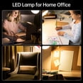 thumbnail image 3 of Mistaha Adjustable Color Temperature LED Reading Lamp with USB Power Supply and Lithium Battery - Flexible Gooseneck, Triangular Anti-slip Base, Touchless Dimming - Black, 3 of 6
