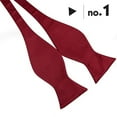 thumbnail image 3 of Corbata de mano para hombre, pajarita, banquete, caballero y novio, boda, calabaza británica, pajarita para atar, 3 of 6
