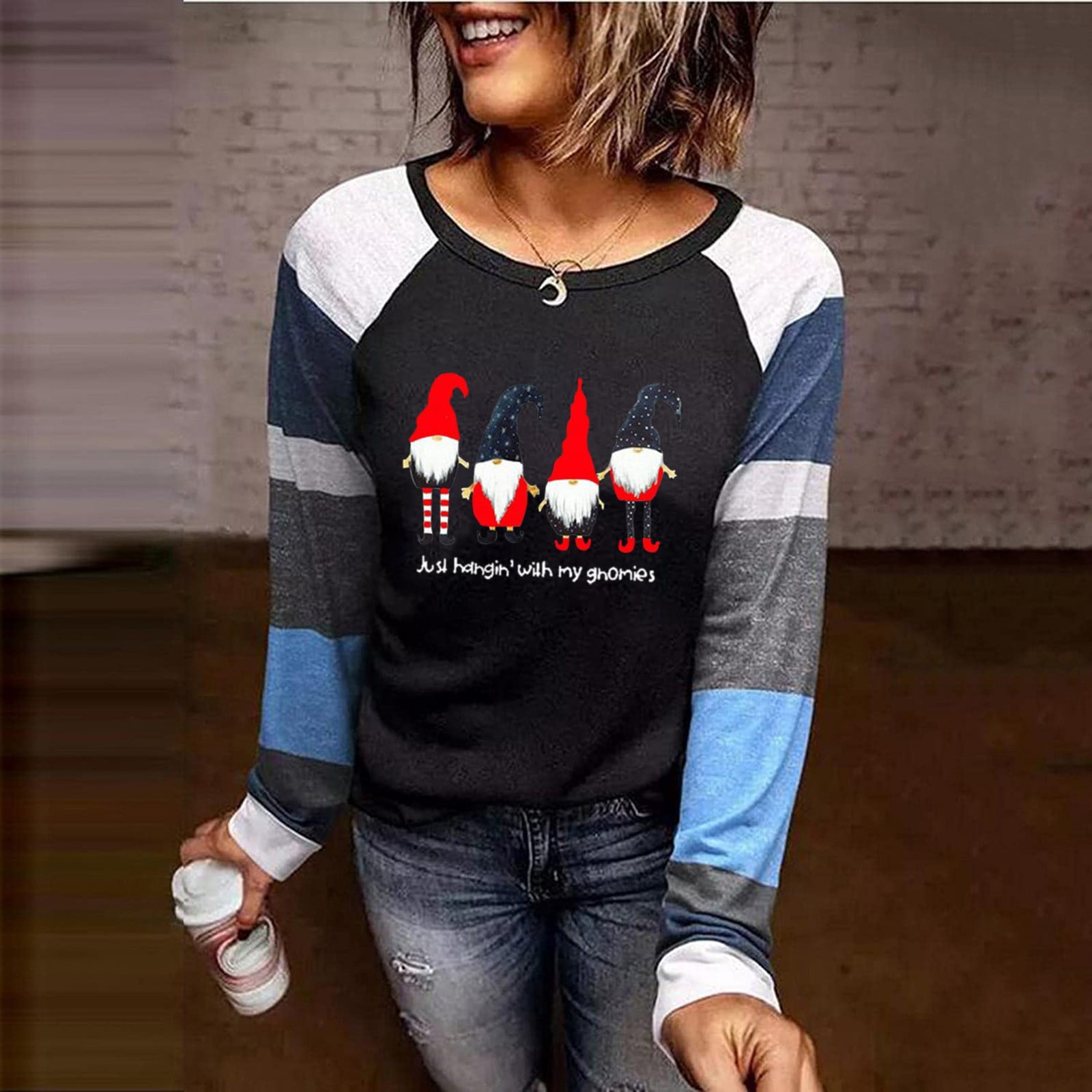 NECHOLOGY Womens Tops Long Sleeved 