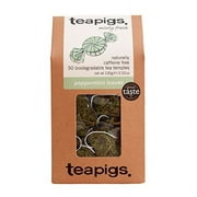 teapigs Peppermint Leaves Tea, 50 Count