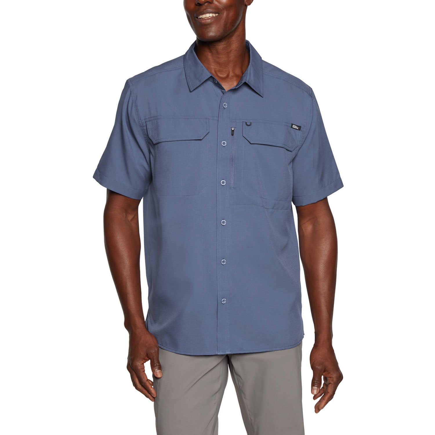 Eddie Bauer Men's Short Sleeve Woven Tech Shirt - Samsclub.com