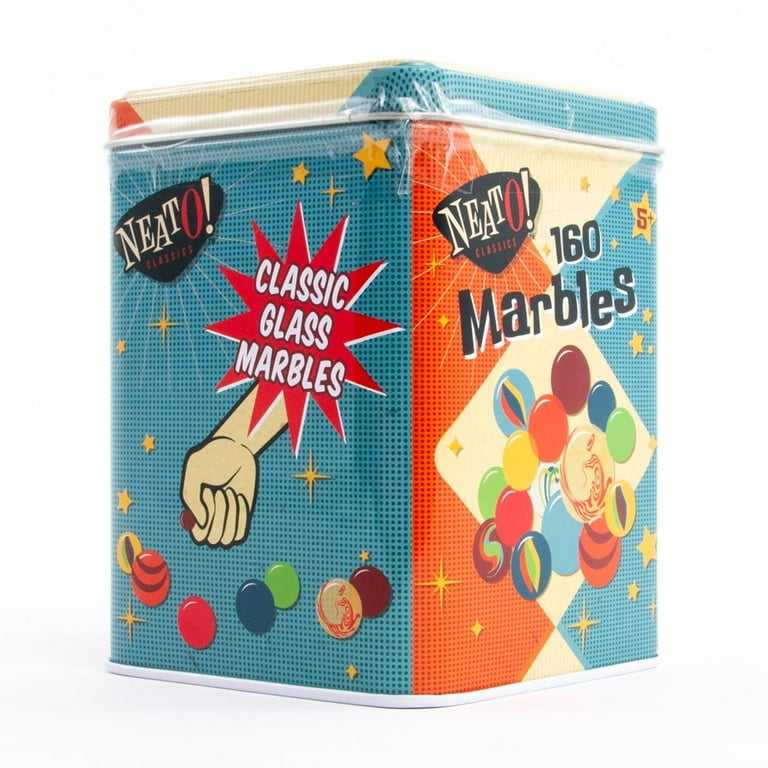 Toysmith Neato Classics Marbles, Multicolor, 160 Count - Walmart.com