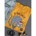 thumbnail image 3 of Is This Jolly Enough? T-Shirt Women -Smartprints Designs, Female Medium, 3 of 4