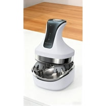 Electric Head Massager - Cordless Waterproof Scalp Cleaner with 108 Kneading Nodes, 4 Modes | Portable Handheld Massager for Hair Growth, Stress Relax, Gift for Men Women, White