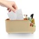 thumbnail image 4 of Caja de pañuelos multifuncional, dispensador de pañuelos, organizador de mesita de noche, servilletero con compartimentos para mesa, 4 of 8