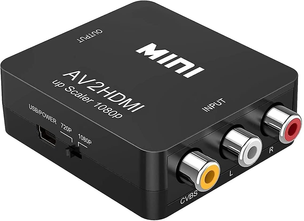 ［chi様］AV to HDMI HDMI to AV Converter HDMI to RCA Composite Converter Adapter