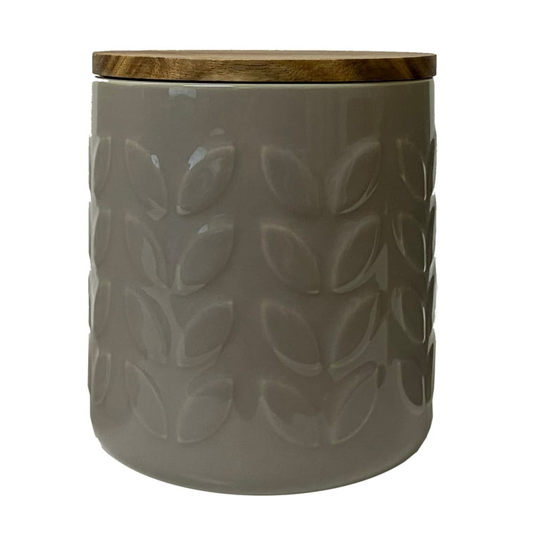 Tabletops Gallery 3-Piece Embossed Canister Set