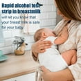 DLQT 25strips Breast Milk Alcohol Test Strips Accurate Alcohol Testing For Breastfeeding And